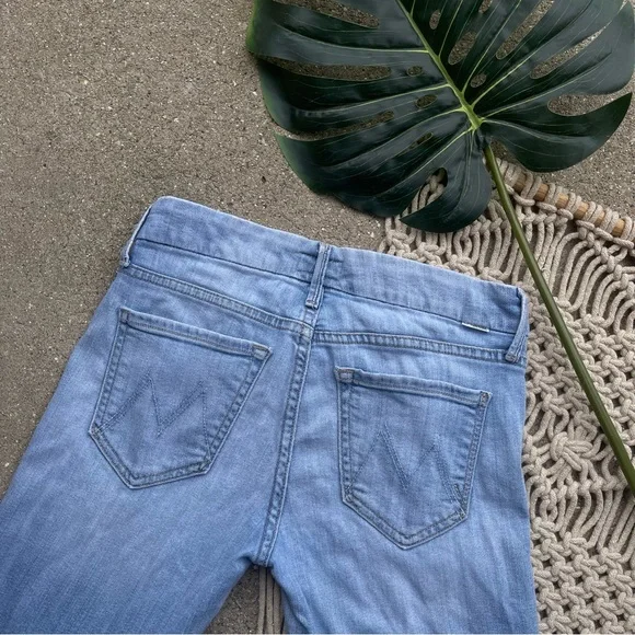 Mother Denim Size 24 - The Looker Ankle Zip Jeans - Picture 9 of 10
